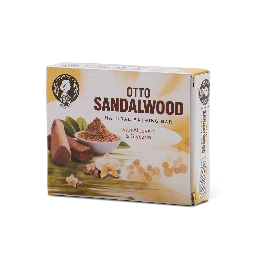 Esp Botanica Otto Sandalwood - Natural Bathing Bar - 75Gms