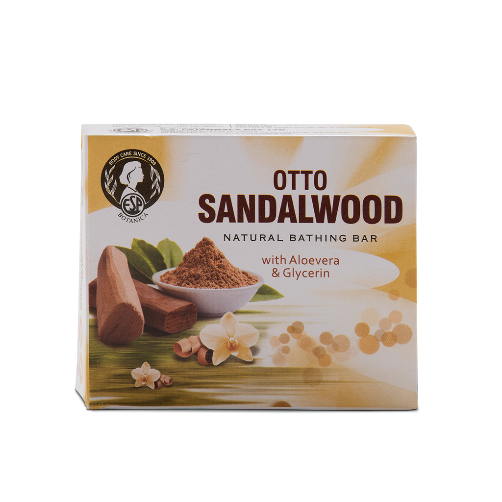 Esp Botanica Otto Sandalwood - Natural Bathing Bar - 75Gms