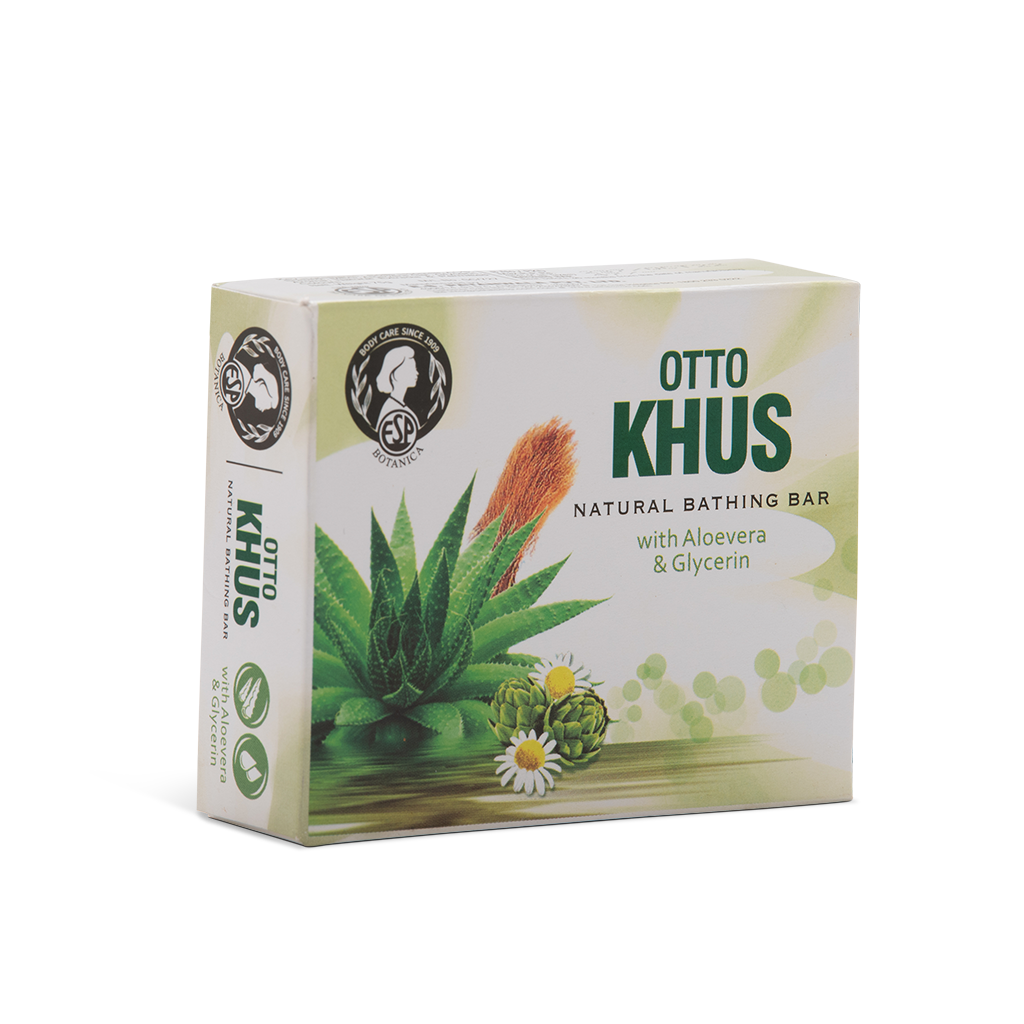 Esp Botanica Otto Khus - Natural Bathing Bar - 75Gms