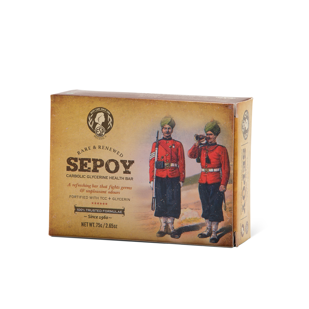 Esp Botanica- SEPOY CARBOLIC HEALTH BAR - 75Gms