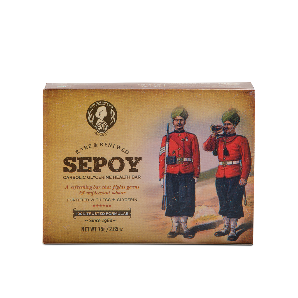 Esp Botanica- SEPOY CARBOLIC HEALTH BAR - 75Gms