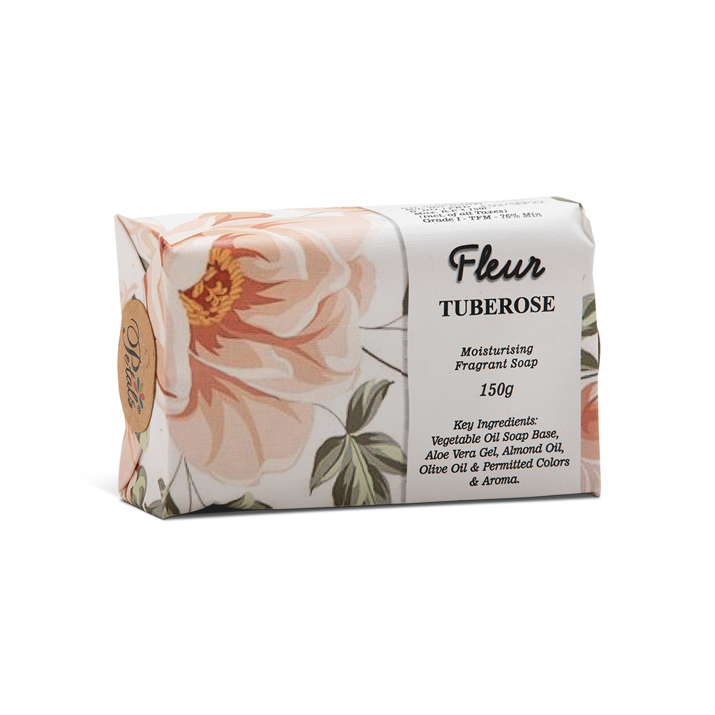 Fleur Tuberose Moisturizing Fragrant Soap 150gms