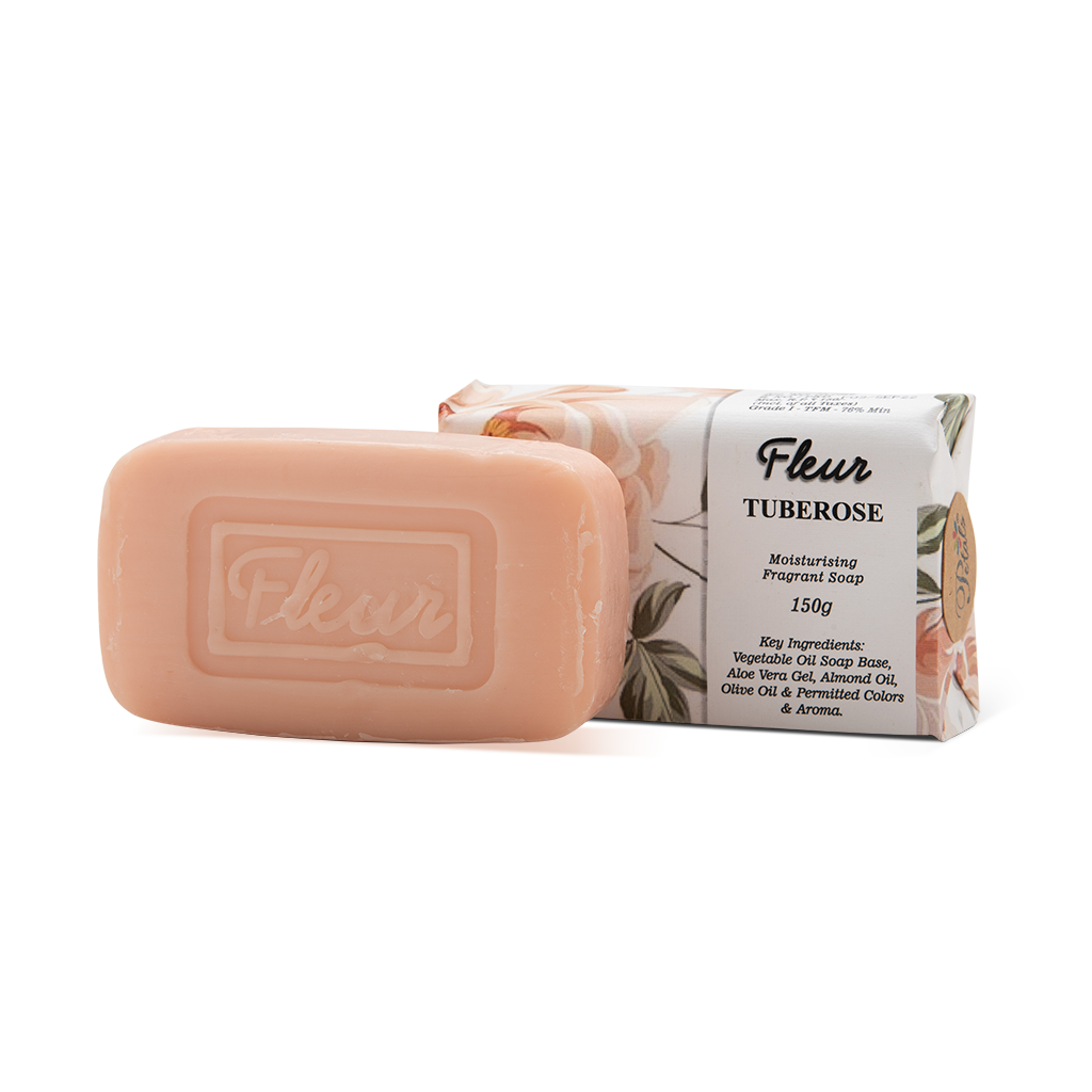 Fleur Tuberose Moisturizing Fragrant Soap 150gms