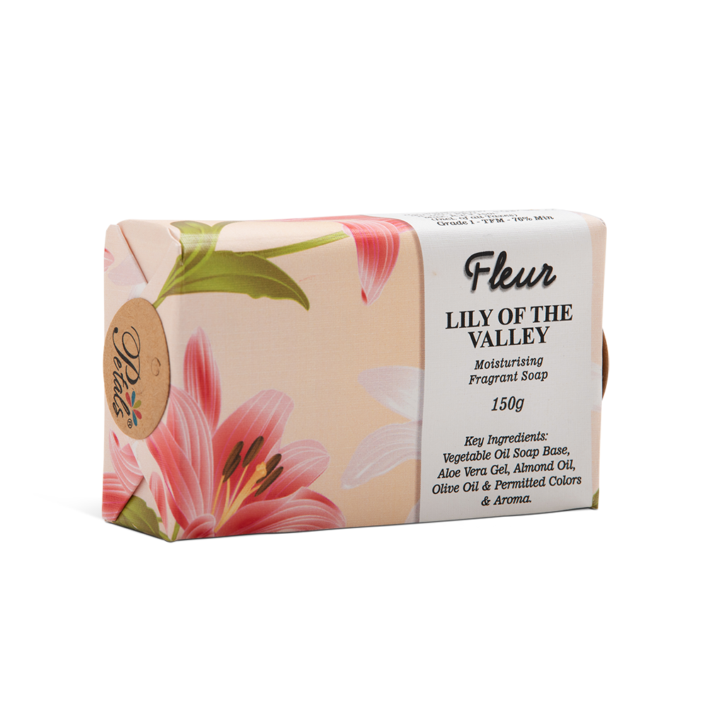 Fleur Lily Of The Valley Moisturizing Fragrant Soap 150gms