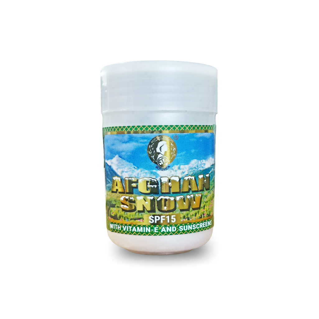 Afghan Snow with Vitamin E and Sunscreens - SPF 15 - 50gms