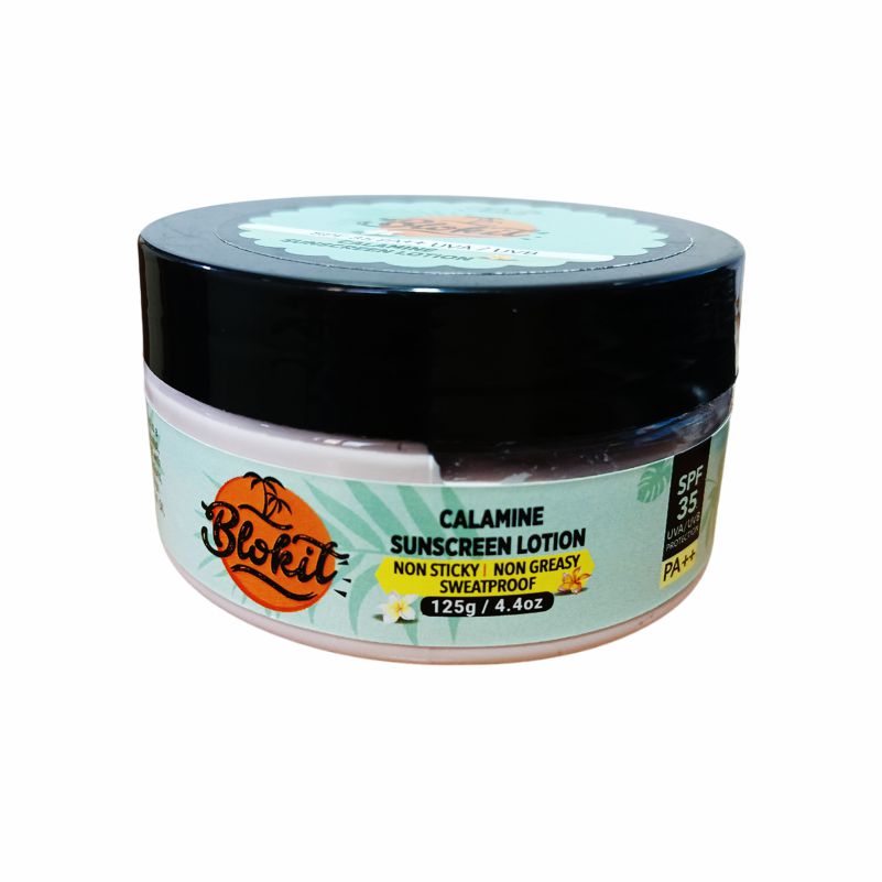 Petals Blokit SPF 35PA++ Calamine Sunscreen Lotion 125g (4.4oz)