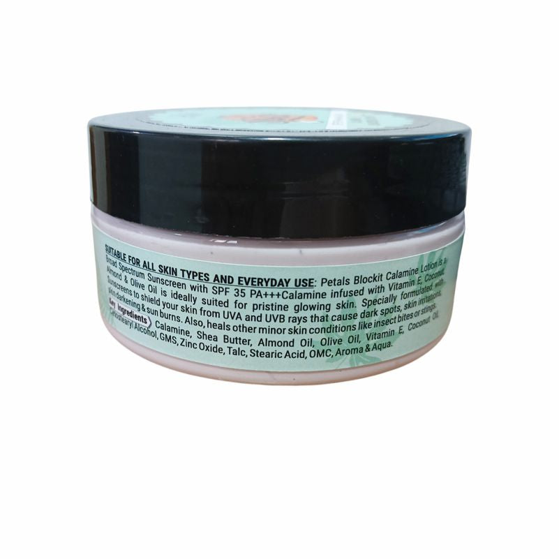Petals Blokit SPF 35PA++ Calamine Sunscreen Lotion 125g (4.4oz)