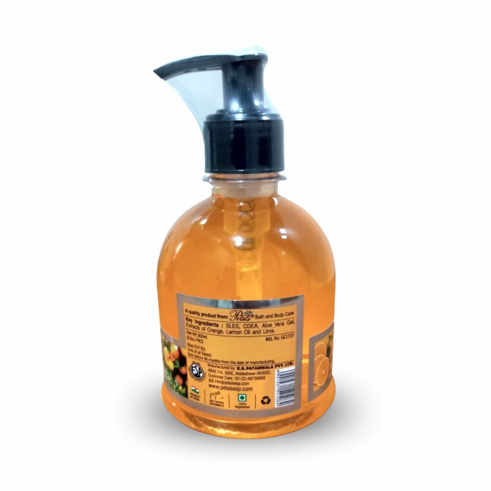 Citrus Gentle Hand Wash (Orange & Sweet Lemon Oil) - 300ml