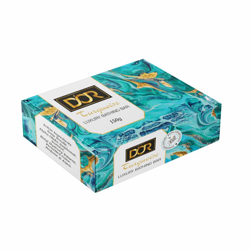 Dor Turquoise Luxury Bathing Bar - 150 Gms