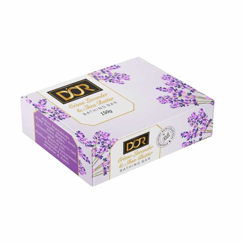 Dor Creme Lavender & Shea Butter Bathing Bar -150 Gms
