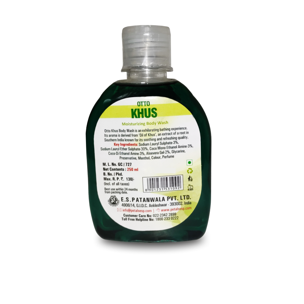 Otto Khus Moisturizing Body Wash - 250ml