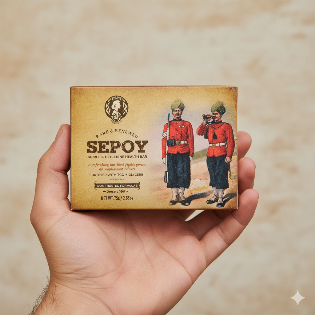 Esp Botanica- SEPOY CARBOLIC HEALTH BAR - 75Gms
