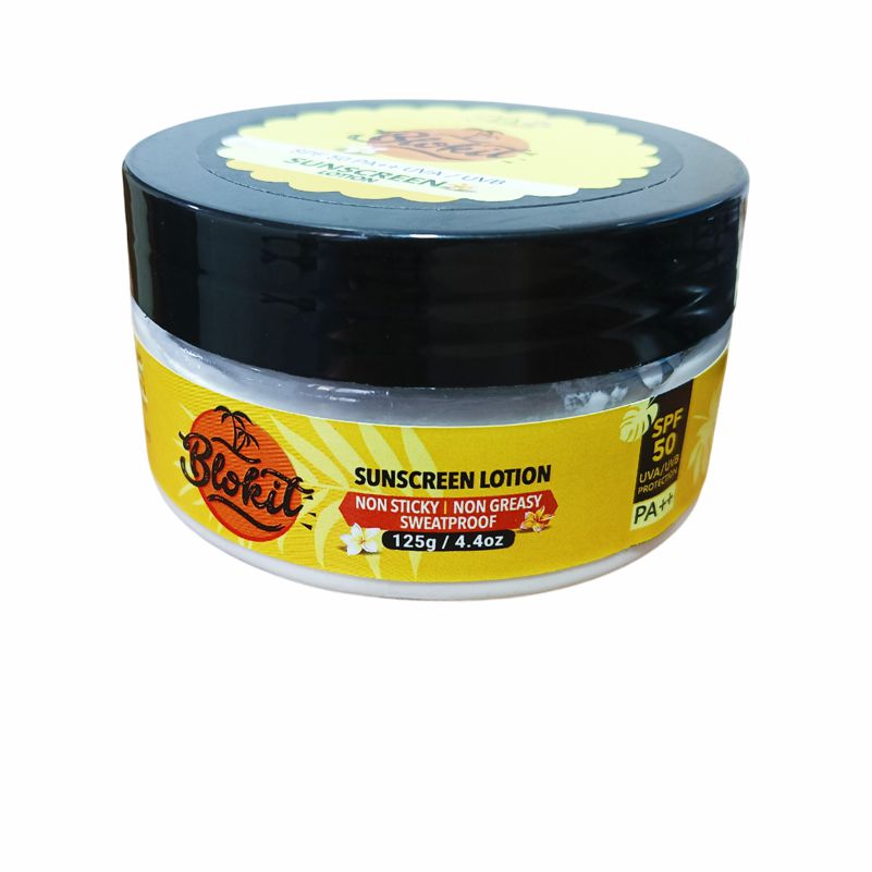 Petals Blokit SPF 50PA++ Sunscreen Lotion 125g (4.4oz)