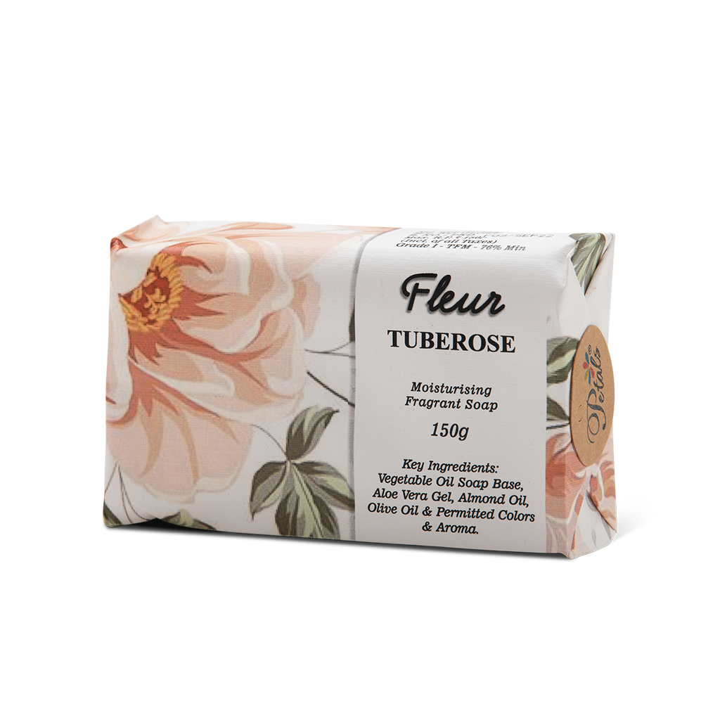 Fleur Tuberose Moisturizing Fragrant Soap 150gms