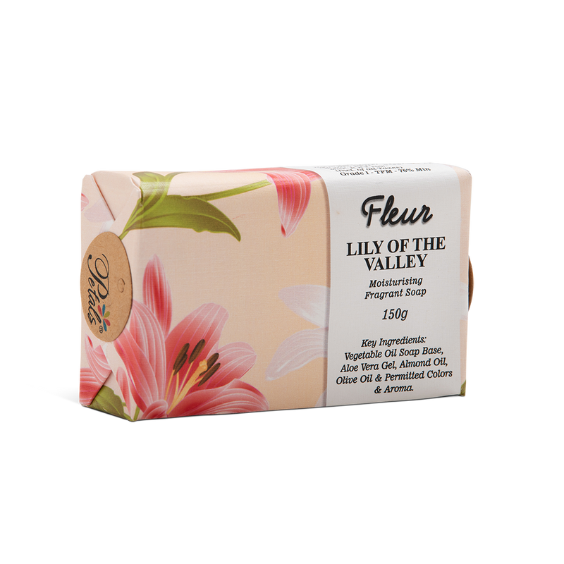 Fleur Moisturising Fragrant Soap 4 x 150gms Gift Set - 4x150g (600g)
