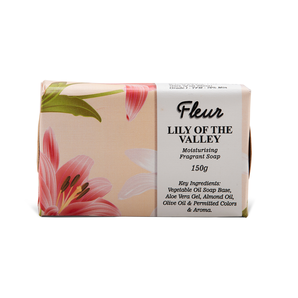 Fleur Lily Of The Valley Moisturizing Fragrant Soap 150gms