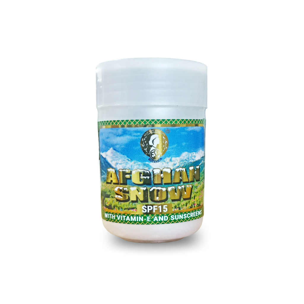 Afghan Snow with Vitamin E and Sunscreens - SPF 15 - 100gms