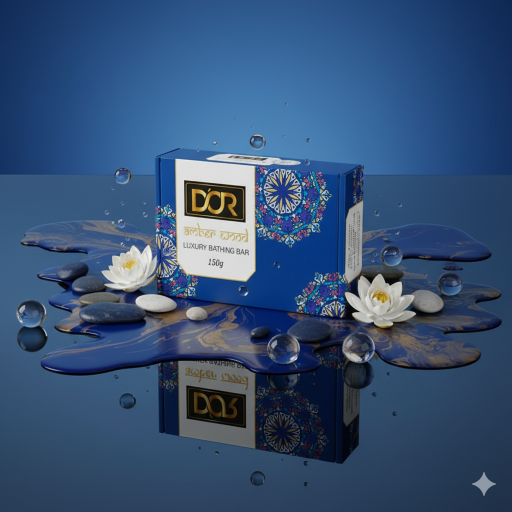 Dor Amber Wood Luxury Bathing Bar - 150 Gms