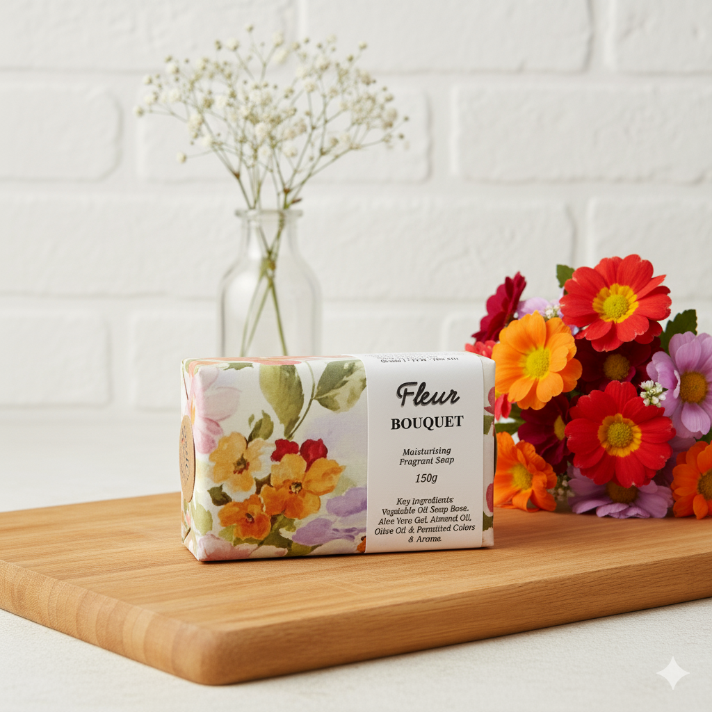 Fleur Bouquet Moisturizing Fragrant Soap 150gms