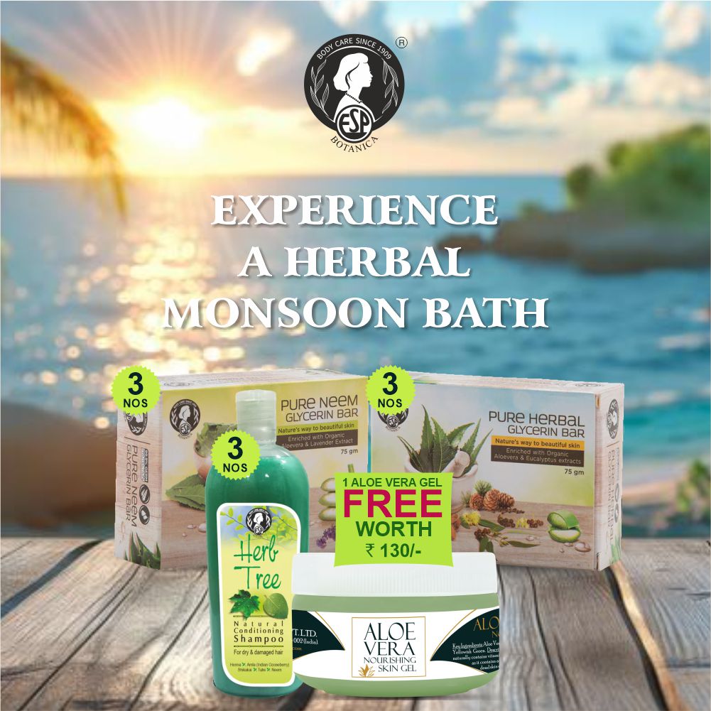 Herbal Monsoon Bath Combo