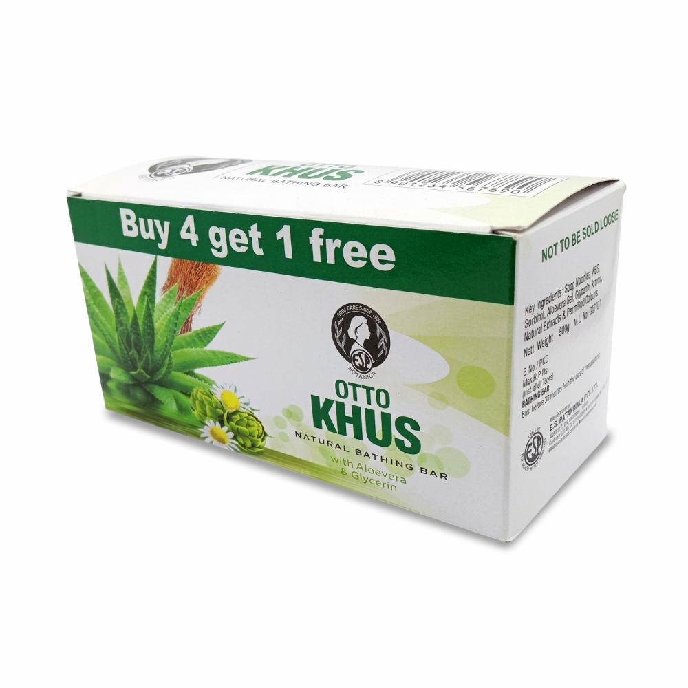 Esp Botanica Otto Khus - Natural Bathing Bar - Combo Pack