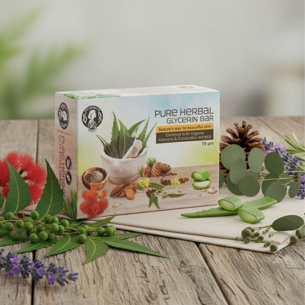 ESP Botanica Pure Herbal Glycerine Bar - 75Gms