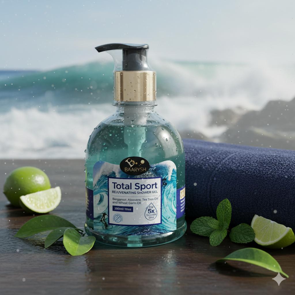 Baarysh Total Sport Shower Gel - 300ml